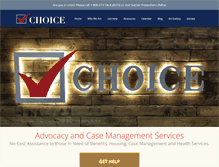 Tablet Screenshot of choiceofny.org